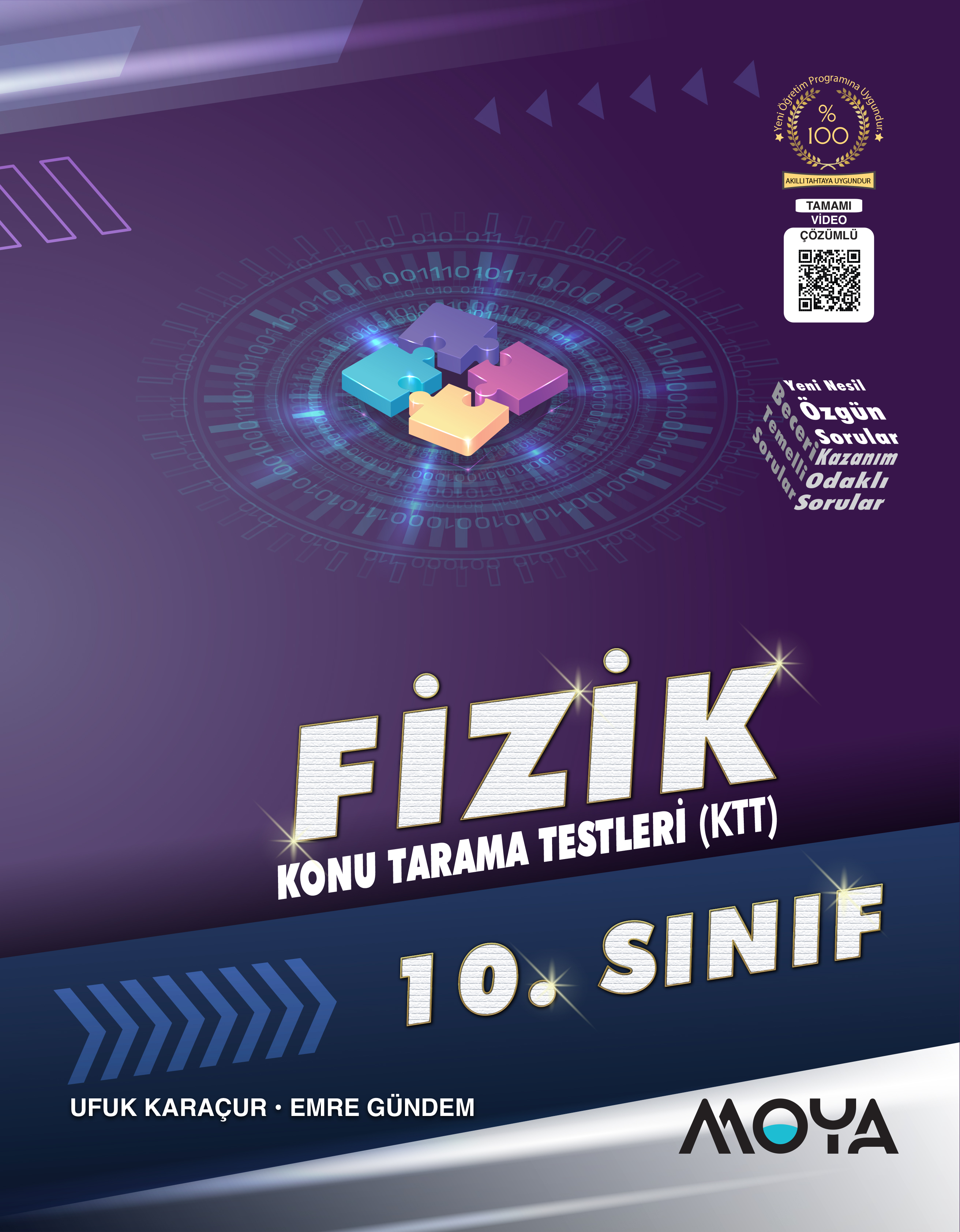 10. Sınıf Fizik Konu Tarama Testleri kapak görseli